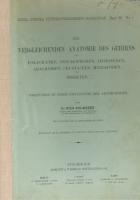 Zur Vergleichenden Anatomie des Gehirns von Polyaeten, Onychophoren, Xiphosuren, Arachniden, Crustaceen, Myriapoden und Insekten. Vorstudien zu einer Phylogenie der Artropoden