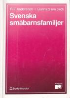 Svenska sm&aring;barnsfamiljer