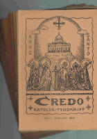 CREDO - Katolsk tidskrift 1934