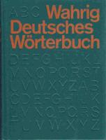 Wahrig Deutsches W&ouml;rterbuch