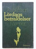 L&ouml;rdagsbetraktelser - K&aring;serier