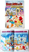 Kalle Anka & Co nr. 47, 1989 med oöppnad adventskalender