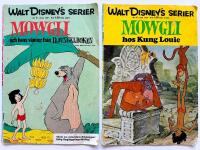 2 st Walt Disney&rsquo;s Serier: Mowgli (nr 3 & 6, 1969) 