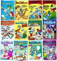 12 st Nr. 1 av Kalle Anka & Co, och Walt Disney's serier - 1970-1989