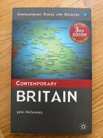 Contemporary Britain 3rd edition 