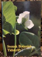 Svensk botanisk tidskrift volym 102 h&auml;fte 3-4 2008