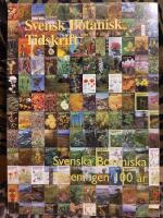 Svensk botanisk tidskrift volym 101 h&auml;fte 1 2007