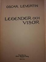 Legender och visor