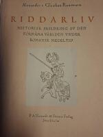 Riddarliv, historisk skildring