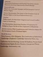 European convention on human rights law review