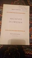 Archives in Sweden 