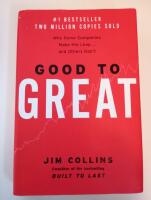 Good to great : why some companies make the leap and other's don't