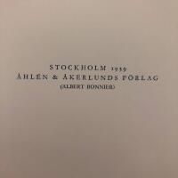 Ivar Arosenius &ndash; 1939 &aring;rs utg&aring;va &ndash; illustrerad konstbok
