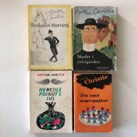 Agatha Christie &ndash; 4 klassiker med kultomslag av Per Beckman (1949&ndash;1957)