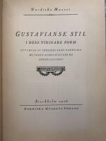 Stilhistoria-paket: Svensk Rokoko (1924) & Gustaviansk stil (1926)