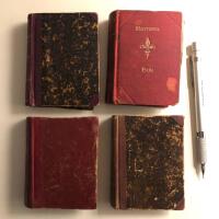 Paket: 4 st antika barnb&ouml;cker (1893&ndash;1895)