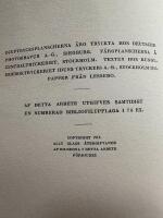 Stora Karls&ouml;: En bok om hafvets f&aring;glar (1:a upplagan, 1915) - Inbunden