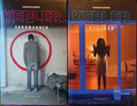 BOKPAKET: 2 x INBUNDEN KEPLER - Bok 4. Sandmannen + Bok 5. Stalker 