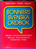 Bonniers svenska ordbok : [modern svensk standardordbok] : [nya ord, fr&auml;mmande ord, facktermer, fraser]
