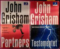 BOKPAKET - Grisham x 2: PARTNERS + TESTAMENTET 