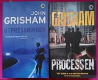 BOKPAKET Grisham x 2: Utpressningen + Processen