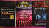 BOKPAKET - Sten Wall-deckare x 3: Gr&auml;ddhyllan + Den flerfaldige m&ouml;rdaren + Skarpr&auml;ttaren