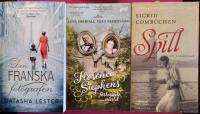BOKPAKET: 3 x Historisk Drama - DEN FRANSKA FOTOGRAFEN + SPILL + FLORENCE STEPHENS F&Ouml;RLORADE V&Auml;RLD