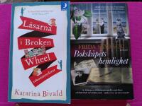 BOKPAKET: 2 x BOKHANDEL - Boksk&aring;pets hemlighet + L&auml;sarna i Broken Wheel rekommenderar