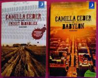 BOKPAKET: 2 x CAMILLA CEDER - Bok 1. Fruset &ouml;gonblick + Bok 2. Babylon