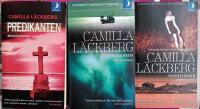 BOKPAKET: 3 x L&auml;ckbergs Fj&auml;llbackaserien 2+3+4 -- PREDIKANTEN + STENHUGGAREN + OLYCKSF&Aring;GELN 