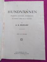 HUNDV&Auml;NNEN - Hundens historia, hundraser, hundens v&aring;rd och sk&ouml;tsel