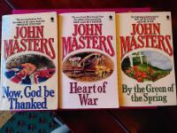 BOKPAKET: 3 x Johan Masters - NOW, GOD BE THANKED + HEART OF WAR + BY THE GREEN OF THE SPRING