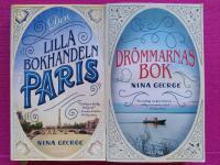 BOKPAKET: 2 x Nina George - DEN LILLA BOKHANDELN I PARIS + DR&Ouml;MMARNAS BOK
