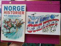 BOKPAKET: 2 x Skratt - NORGEHISTORIER och annat korkat + HYDRO GREJTEST HITS