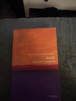 Risk - a very short introduction