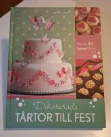 Dekorerade t&aring;rtor till fest