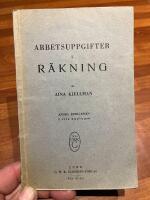 Arbetsuppgifter i r&auml;kning