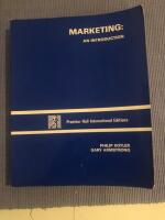 Marketing : an introduction