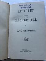 Resebref och H&aring;gkomster