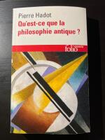 Qu'est-ce que la philosophie antique?