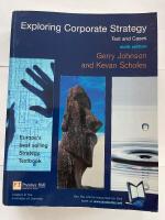 Exploring corporate strategy: text and cases