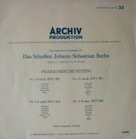 Das Schaffen JS Bachs - Franska sviter 1-4