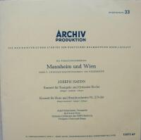 Mannheim u Wien. Trumpetkonsert Es-dur/Hornkonsert D-dur