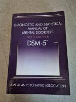Diagnostic and statistical manual of mental disorders : DSM-5