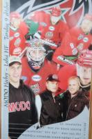 Matchprogram Modo Hockey - Lule&aring; HF. 9/10 2004. Omslagsbild Peter Forsberg