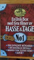 Den enfaldige m&ouml;rdaren. Att ang&ouml;ra en brygga. Mannen som slutade r&ouml;ka. Sopor. Fyra filmer av Hasse & TaGE