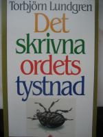 Det skrivna ordets tystnad