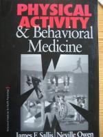 Physical activity & behavioral medicine
