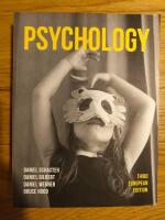 Psychology: Third European Edition 
