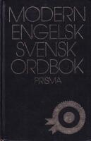 Modern engelsk-svensk ordbok = A modern English-Swedish dictionary